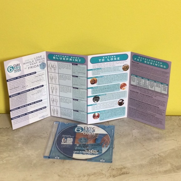 Body Makeover System Other - FIRM FINAL 6 Day Mini Makeover CD and meal plan booklet